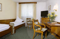 Einzelzimmer im Hotel König in Passau (Ob zu Zweit oder allein - in Hotel König in Passau, Niederbayern findet jeder Gast das richtige Zimmer.)